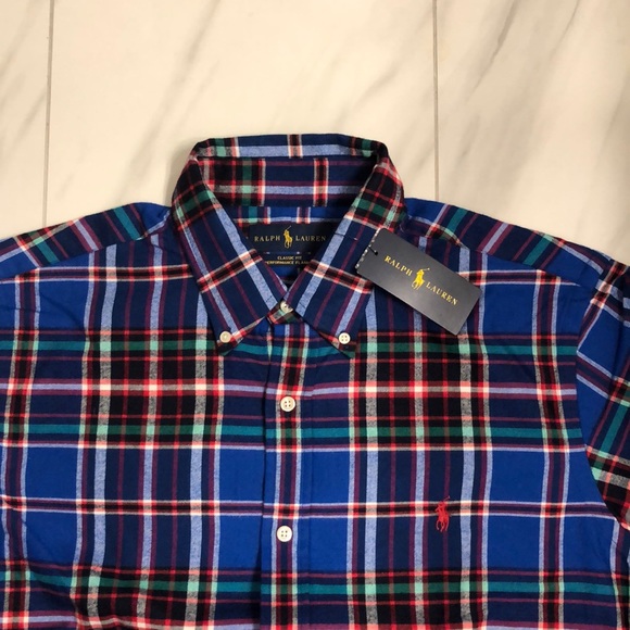 NWT Men’s Ralph Lauren Button Down Shirt - Picture 2 of 5